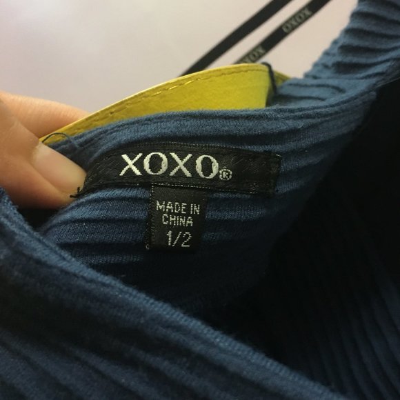 XOXO Blue Dress - Picture 4 of 4